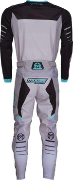 Moose Racing Qualifier Jersey - Black Grey Teal
