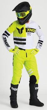 Thor Launchmode Dozer Jersey - Acid/Black/Fluorescent Yellow/White