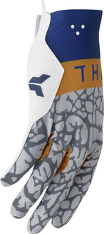 Thor Sportmode Bravo Gloves - Copper/Grey/Navy/White