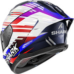 Shark Skwal Cup Full Face Motorcycle Helmet - Zarco GP France 2027 Bur