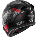Shark D-Skwal 3 Full Face Motorcycle Helmet - Shiever KAR