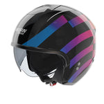 Nolan N20-2 Open Face Motorcycle Helmet With Visor - Policromo 345