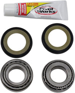 Pivot Works Steering Stem Bearing Kit For Harley Davidson FLD 1690 2012-2013 - Black Chrome