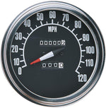 Drag Specialties 5" FL-Style 2240:60 Speedometer with Reed Switch For Harley Davidson FLSTC1340 1991-1995