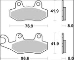 Brembo Prime Carbon Ceramic Brake Pads For Suzuki AN 400 Burgman 2007-2009 Front