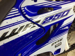 AXP Radiator Braces For Yamaha WR250 2016 - Silver