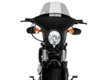 Puig Batwing Touring Screen For Harley Davidson Sportster Forty Eight XL1200X 2015-2020 - Light Smoke