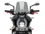 Puig New Generation Sport Screen For Honda CB1000 R Neo Sports Cafe 2018-2020 - Dark Smoke