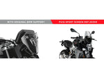 Puig New Generation Sport Screen For BMW F900 R 2020-2025 - Light Smoke