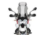 Puig Touring Screen With Extender For Moto Guzzi V85 Evocative Graphics 2021-2023 - Clear