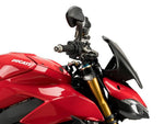 Puig New Generation Sport Screen For Ducati Streetfighter V2 2022-2024 - Black
