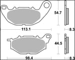 Brembo CC Prime Carbon Ceramic Brake Pads For Yamaha CZD 300 A 2017-2022 Front