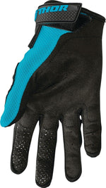 Thor Womens Sector Gloves - Aqua Black White