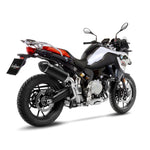 LeoVince LV-14 Black Edition Silencer For BMW F 750 GS ABS 2018-2023 Right