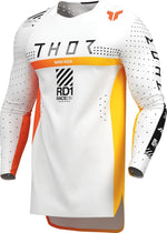 Thor Sportmode Synth Jersey - Black/Orange/White/Yellow