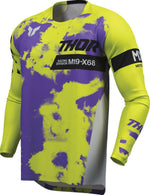 Thor Launchmode Bleach Jersey - Acid/Black/Grey/Purple