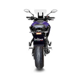 LeoVince LV One Evo Black Edition Full Exhaust System For Yamaha MT-07 2020-2024 - Ceramic Black
