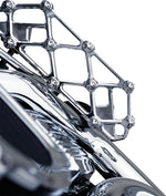 Arlen Ness Diamond Rider Floorboards For Harley Davidson FLD 1690 2012-2013 - Chrome