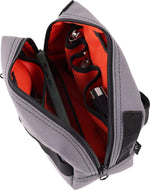 Thrashin Supply Co Handlebar Bag Handlebar Grey/Orange - 12.5cm (5") x 17.5cm (7") x 8.26cm (3-1/4")