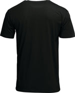 Thor Mens Adult Iconic T-Shirt - Black White Yellow