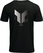 Thor Mens Adult Noise T-Shirt - Black Grey