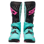 Sidi Crossair CE Boots Mint Black Pink