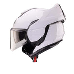 Caberg Trip Flip Front Motorcycle Helmet - White