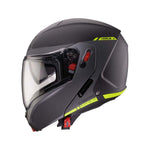 Caberg Horus X Ray Flip Front Motorcycle Helmet - Black/Grey/Yellow Fluro