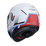 Caberg Levo X Elite Flip Front Motorcycle Helmet - White/Red/Blue/Light Blue