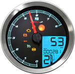 Koso HD-04 Speedometer/Tachometer For Harley Davidson FLD 1690 2012-2013 Chrome