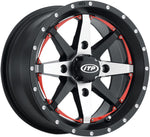 ITP Cyclone Wheel For TGB Blade 1000 EFI 4X4 2018-2023 Fits Front Or Rear 15 x 7" - Black
