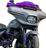 Klock Werks Flare Hand Guards For Harley Davidson FLHLT 1923 ABS 2026 - Gloss/Purple