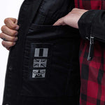 Spada Tura Trucker Men's Motorcycle Jacket - Solid Black