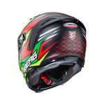 Caberg Avalon Giga Full Face Motorcycle Helmet - Matt Black/Yellow Fluo/Red Fluro
