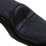LE Pera Sorrento 2 Up Seat For Harley Davidson FLHR 1450 2002-2006 Stitched - Black