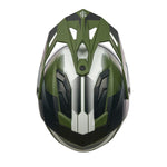 Spada Trailhawk Raptor Adventure Motorcycle Helmet - Green