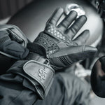 Spada Junction Rev 2 Waterproof Motorcycle Gloves - Black