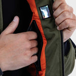 Spada Airforce MA1 Waterproof Motorcycle Bomber Jacket - Olive