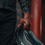 Spada Clutch Winter Waterproof Motorcycle Gloves - Cognac Brown
