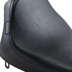 LE Pera Silhouette Deluxe Solo Seat For Harley Davidson FLST 1340 1986-1990 Plain - Black