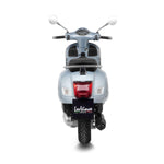 LeoVince Stainless Steel Nero Silencer For Vespa GTS 125 IGET ABS 2021-2024 - Black