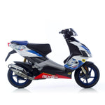 LeoVince Hand Made TT Stainless Steel Full Exhaust System For Piaggio NRG DD 50 LC 2005-2006 - Silver