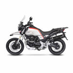 LeoVince LV One Evo Black Edition Silencer For Moto Guzzi V85 850 TT 2018-2024 Left