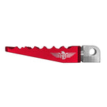 Heinz Bikes Foot Pegs For Harley Davidson FLDE1750 2018-2020 Rear - Red