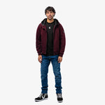 Spada Blade Zip CE Hoodie - Port Red
