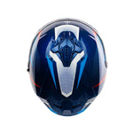 Spada SP18 Vertex Full Face Motorcycle Helmet - Blue/Red/White