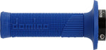 Domino D100 D-Lock Double Cable Grips - Blue