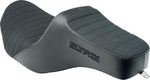 Slyfox High Noon Seat For Harley Davidson FLHX 1923 ABS 2024 Black Logo/Classic Stitch - Black