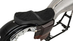 Drag Specialties Low Profile Touring Seat For Harley Davidson FLHR 1584 2008-2011 Suede Double Diamond - Black