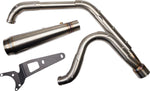 Trask Assault 2:1 Exhaust System For Harley Davidson FXR1340 1986-1994 - Raw